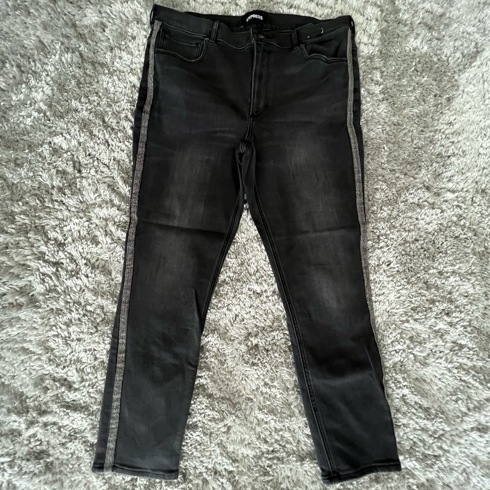 Express Embellished Jeans